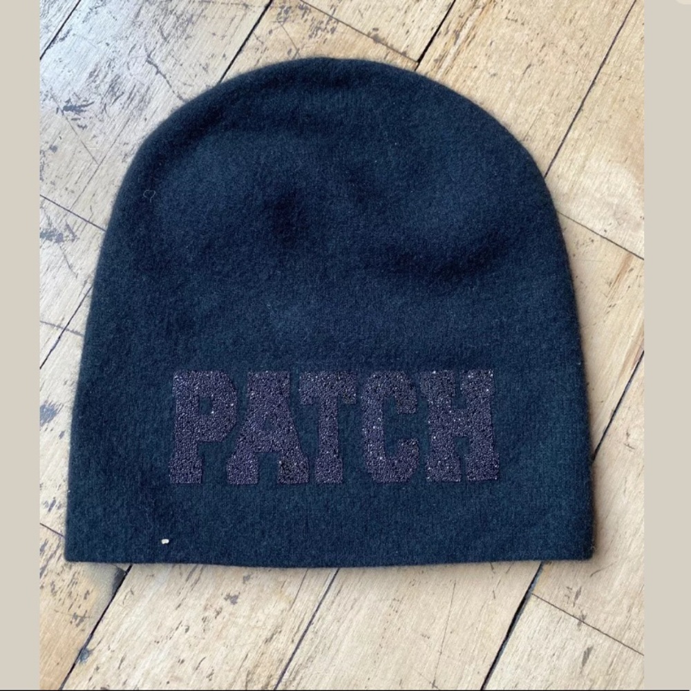 Patch Cashmere Hat